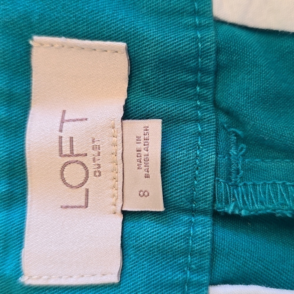 Loft outlet tourqois short - Picture 4 of 6